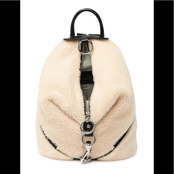 Rebecca Minkoff Julian Shearling Large Backpack